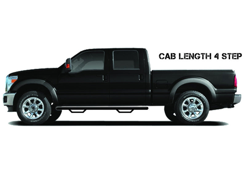 N-Fab Nerf Step 15-17 GMC - Chevy Canyon/Colorado Ext. Cab - Tex. Black - Cab Length - 3in N-Fab Nerf Step 15-17 GMC - Chevy Canyon/Colorado Ext. Cab - Tex. Black - Cab Length - 3in