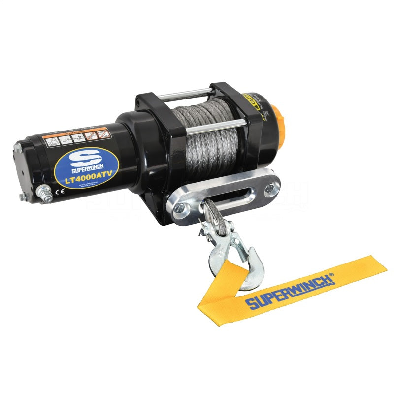 Superwinch 4000 LBS 12V DC 3/16in x 50ft Synthetic Rope LT4000 Winch Superwinch 4000 LBS 12V DC 3/16in x 50ft Synthetic Rope LT4000 Winch
