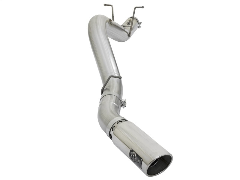 aFe ATLAS 5in DPF-Back Aluminized Steel Exhaust System w/Polished Tips 2017 GM Duramax 6.6L (td) L5P aFe ATLAS 5in DPF-Back Aluminized Steel Exhaust System w/Polished Tips 2017 GM Duramax 6.6L (td) L5P
