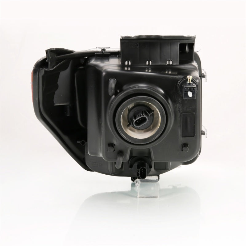 ANZO 2007-2012 Dodge Nitro Crystal Headlight  Black Amber ANZO 2007-2012 Dodge Nitro Crystal Headlight  Black Amber