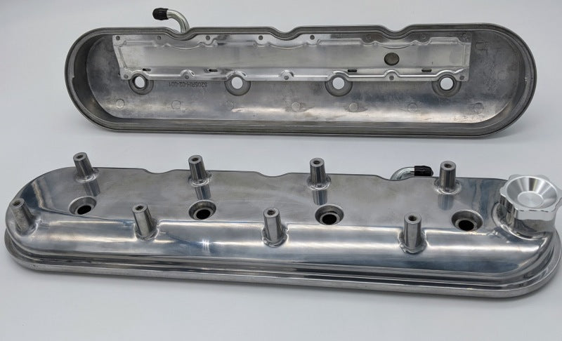 Granatelli 96-22 GM LS Standard Height Valve Cover w/Angled Coil Mount - Polished (Pair) Granatelli 96-22 GM LS Standard Height Valve Cover w/Angled Coil Mount - Polished (Pair)