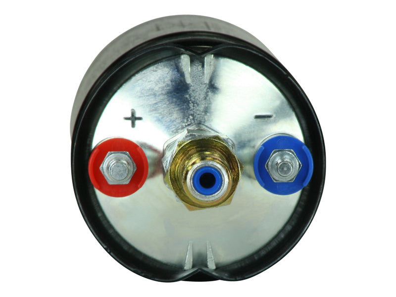 AEM 400LPH High Pressure Inline Fuel Pump - M18x1.5 Female Inlet to M12x1.5 Male Outlet AEM 400LPH High Pressure Inline Fuel Pump - M18x1.5 Female Inlet to M12x1.5 Male Outlet