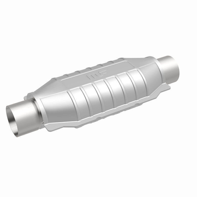 MagnaFlow Conv Universal 2.25in Inlet 2.25in Outlet 16in Length 6.375in Width MagnaFlow Conv Universal 2.25in Inlet 2.25in Outlet 16in Length 6.375in Width