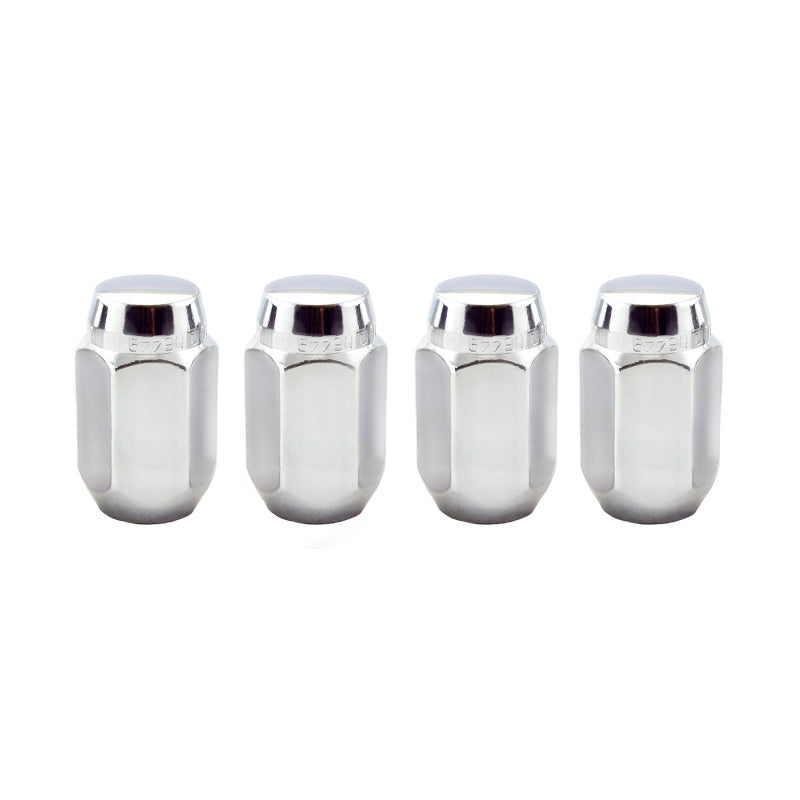 McGard Hex Lug Nut (Cone Seat) M12X1.5 / 13/16 Hex / 1.5in. Length (4-Pack) - Chrome McGard Hex Lug Nut (Cone Seat) M12X1.5 / 13/16 Hex / 1.5in. Length (4-Pack) - Chrome