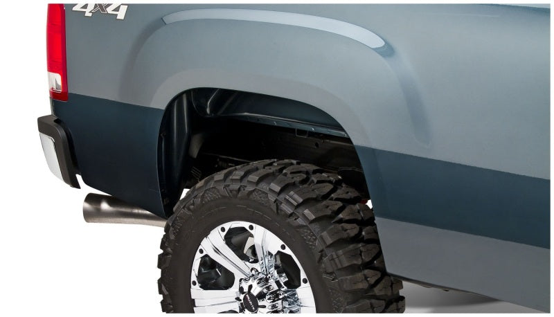 Bushwacker 07-13 GMC Sierra 1500 Fleetside Extend-A-Fender Style Flares 2pc 78.7/97.6in Bed - Black Bushwacker 07-13 GMC Sierra 1500 Fleetside Extend-A-Fender Style Flares 2pc 78.7/97.6in Bed - Black