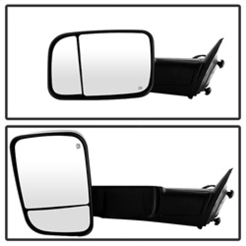 xTune Dodge Ram 1500 09-12 Extendable Heated Adjust Mirror Black Housing Left MIR-DRAM09S-PWH-L xTune Dodge Ram 1500 09-12 Extendable Heated Adjust Mirror Black Housing Left MIR-DRAM09S-PWH-L
