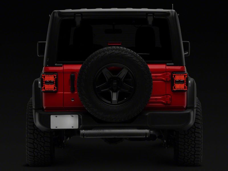 Raxiom 18-23 Jeep Wrangler JL Axial Series Linear LED Tail Lights- Blk Housing (Smoked Lens) Raxiom 18-23 Jeep Wrangler JL Axial Series Linear LED Tail Lights- Blk Housing (Smoked Lens)