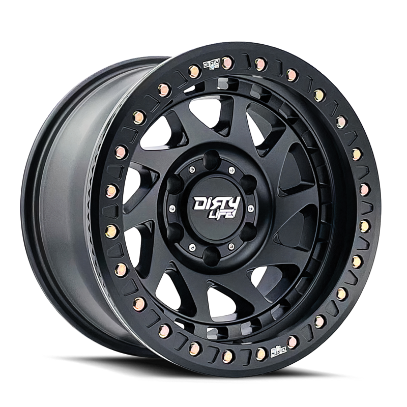 Dirty Life 9313 Enigma Race 17x9 / 5x127 BP / -12mm Offset / 78.1mm Hub Matte Black Wheel Dirty Life 9313 Enigma Race 17x9 / 5x127 BP / -12mm Offset / 78.1mm Hub Matte Black Wheel