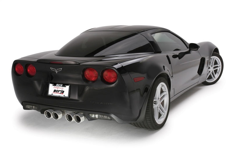 Borla 06-12 Chevrolet Corvette Z06/ZR1 6.2L/7.0L 8cyl Aggressive ATAK Exhaust (rear section only) Borla 06-12 Chevrolet Corvette Z06/ZR1 6.2L/7.0L 8cyl Aggressive ATAK Exhaust (rear section only)