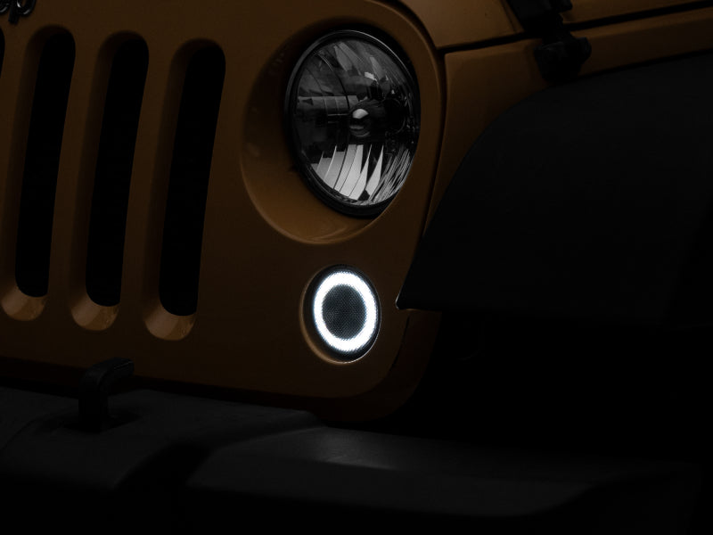 Raxiom 07-18 Jeep Wrangler JK Axial Series LED Turn Signals w/ Halo (Smoked) Raxiom 07-18 Jeep Wrangler JK Axial Series LED Turn Signals w/ Halo (Smoked)