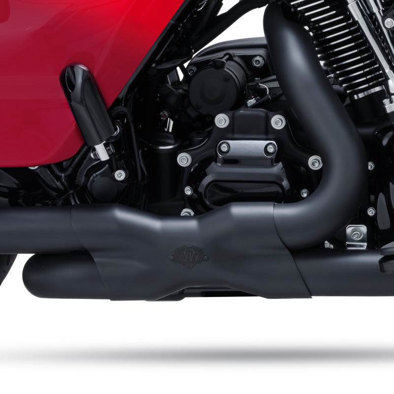 Vance & Hines HD Dresser 09-16 Power Duals Black PCX Header Exhaust Vance & Hines HD Dresser 09-16 Power Duals Black PCX Header Exhaust