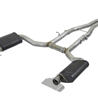 aFe MACH Force-Xp 304 SS Cat-Back Exhaust 15-16 Dodge Challenger V8-5.7L