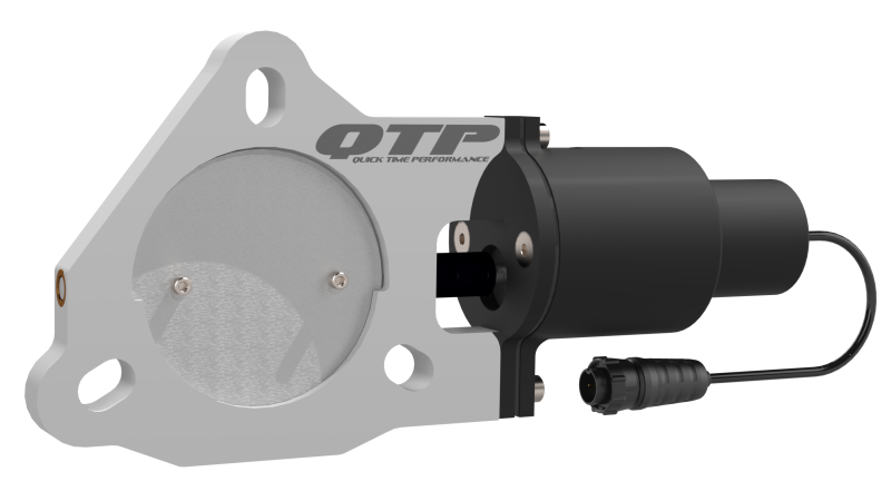 QTP 3in Bolt-On QTEC Electric Cutout Valve - Single QTP 3in Bolt-On QTEC Electric Cutout Valve - Single