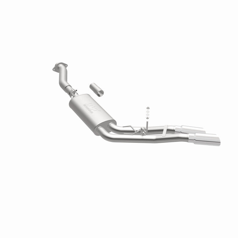 MagnaFlow 11-13 Ford F-150 Pickup Dual Same Side Before P/S Rear Tire Stainless CatBack Perf Exhaust MagnaFlow 11-13 Ford F-150 Pickup Dual Same Side Before P/S Rear Tire Stainless CatBack Perf Exhaust