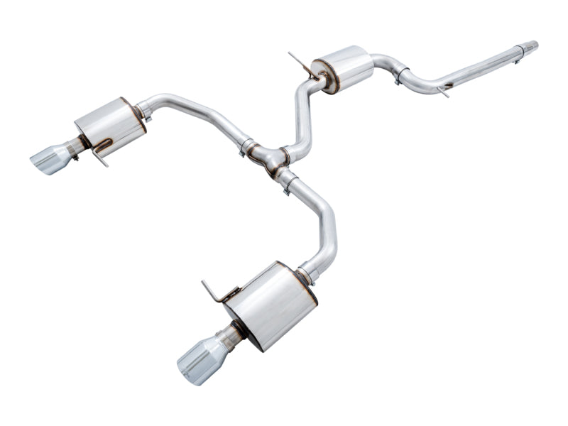 AWE Tuning 18-21 Volkswagen Jetta GLI Mk7 Touring Exhaust - Chrome Silver Tips (Fits High-Flow DP) AWE Tuning 18-21 Volkswagen Jetta GLI Mk7 Touring Exhaust - Chrome Silver Tips (Fits High-Flow DP)