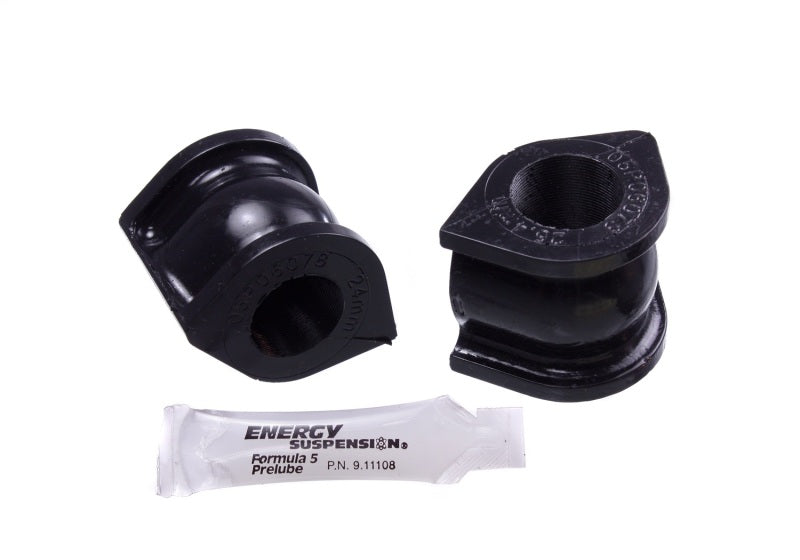Energy Suspension 06-11 Honda Civic (Excl Si) 24mm Front Sway Bar Bushings - Black Energy Suspension 06-11 Honda Civic (Excl Si) 24mm Front Sway Bar Bushings - Black