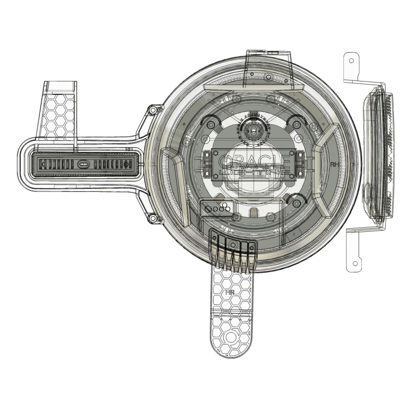 Oracle 2021+ Ford Bronco Oculus BI-LED Projector Headlights SEE WARRANTY Oracle 2021+ Ford Bronco Oculus BI-LED Projector Headlights SEE WARRANTY