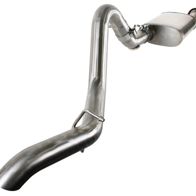 aFe MACHForce XP Exhausts Cat-Back SS-409 EXH CB Jeep Wrangler TJ 97-06 I6-4.0L HT