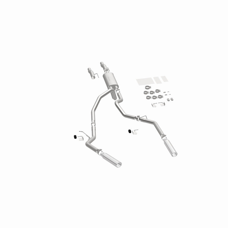 MagnaFlow 11 Ford F-150 3.7L/5.0L/6.2L SS Catback Exhaust Dual Split Rear Exit w/ 3.5in SS Tips MagnaFlow 11 Ford F-150 3.7L/5.0L/6.2L SS Catback Exhaust Dual Split Rear Exit w/ 3.5in SS Tips