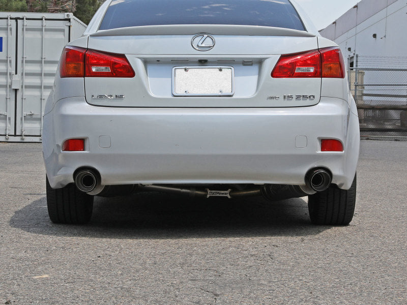 aFe POWER Takeda 06-13 Lexus IS250/IS350 SS Axle-Back Exhaust w/ Carbon Tips aFe POWER Takeda 06-13 Lexus IS250/IS350 SS Axle-Back Exhaust w/ Carbon Tips
