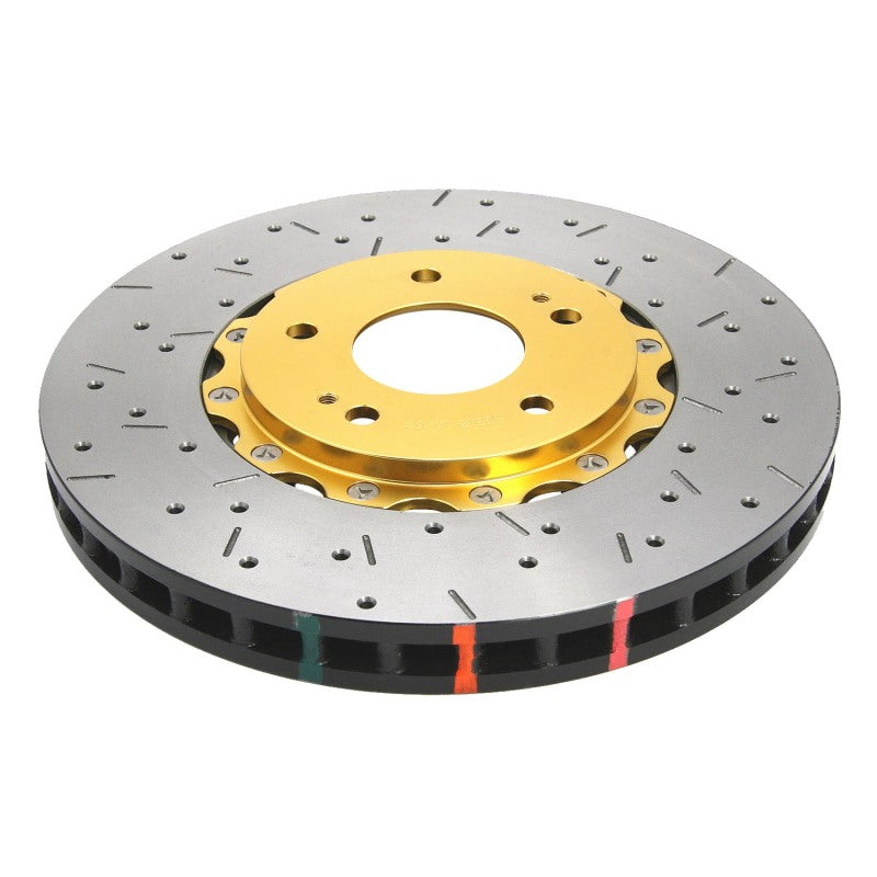DBA 03-07 350Z / 03-04 G35 w/ Brembo Front Drilled & Slotted 5000 Series 2 Piece Rotor Assembled w/ DBA 03-07 350Z / 03-04 G35 w/ Brembo Front Drilled & Slotted 5000 Series 2 Piece Rotor Assembled w/