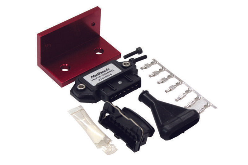 Haltech Triple Channel OEM Igniter (DUMB) w/Plugs/Pins/Mounting Bracket/Paste Haltech Triple Channel OEM Igniter (DUMB) w/Plugs/Pins/Mounting Bracket/Paste