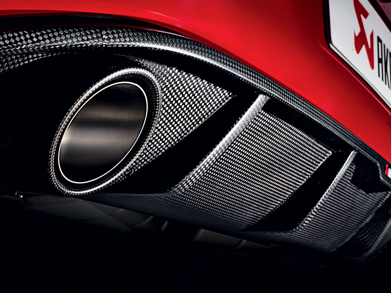 Akrapovic 13-17 Volkswagen Golf GTI (VII) Rear Carbon Fiber Diffuser - Matte Akrapovic 13-17 Volkswagen Golf GTI (VII) Rear Carbon Fiber Diffuser - Matte
