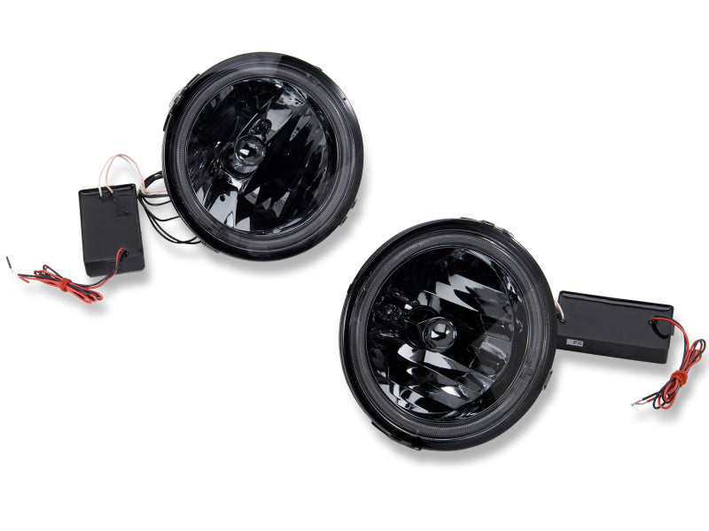 Raxiom 05-12 Ford Mustang GT LED Halo Fog Lights (Smoked) Raxiom 05-12 Ford Mustang GT LED Halo Fog Lights (Smoked)