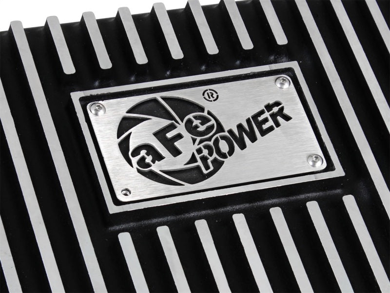 afe Transmission Pan (Black); Ford Trucks 94-08 AODE afe Transmission Pan (Black); Ford Trucks 94-08 AODE