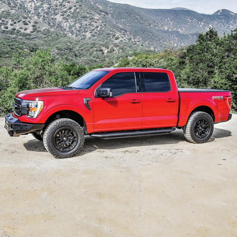 Westin 15-19 Ford F-150 SuperCrew / 17-19 Ford F-250/350 Crew Cab Outlaw Nerf Step Bars Westin 15-19 Ford F-150 SuperCrew / 17-19 Ford F-250/350 Crew Cab Outlaw Nerf Step Bars