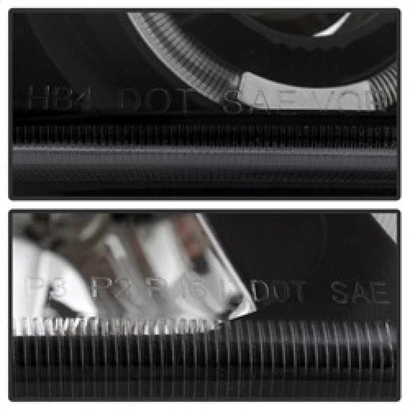 xTune Chevy Silverado 03-06 Projector Headlights 4pcs - LED Halo - Black PRO-JH-CSIL03-SET-BK xTune Chevy Silverado 03-06 Projector Headlights 4pcs - LED Halo - Black PRO-JH-CSIL03-SET-BK