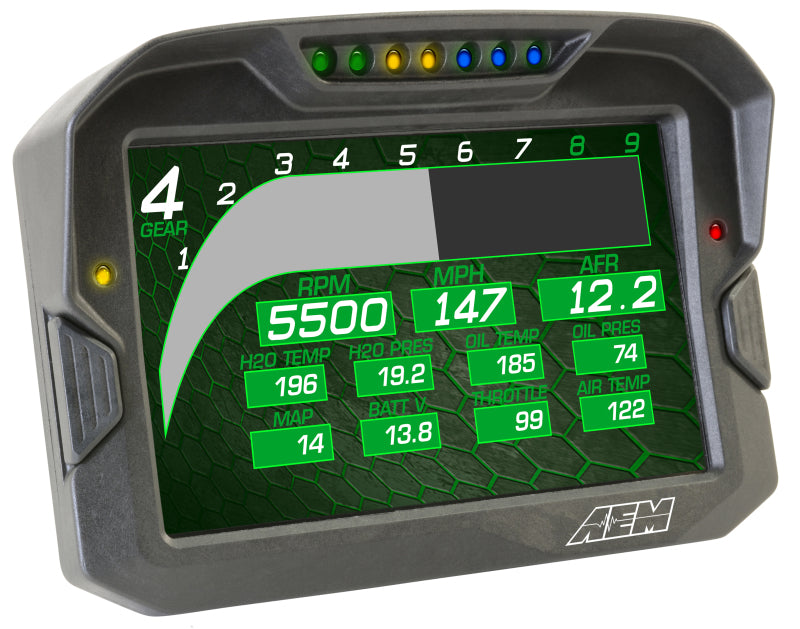 AEM CD-7 Logging Race Dash Carbon Fiber Digital Display (CAN Input Only) AEM CD-7 Logging Race Dash Carbon Fiber Digital Display (CAN Input Only)