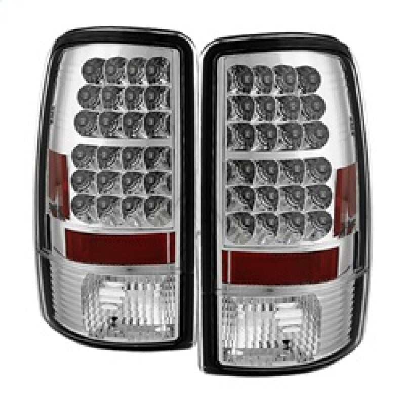 Spyder Chevy Suburban/Tahoe 1500/2500 00-06/GMC Yukon LED Tail Lights Chrome ALT-YD-CD00-LED-C Spyder Chevy Suburban/Tahoe 1500/2500 00-06/GMC Yukon LED Tail Lights Chrome ALT-YD-CD00-LED-C