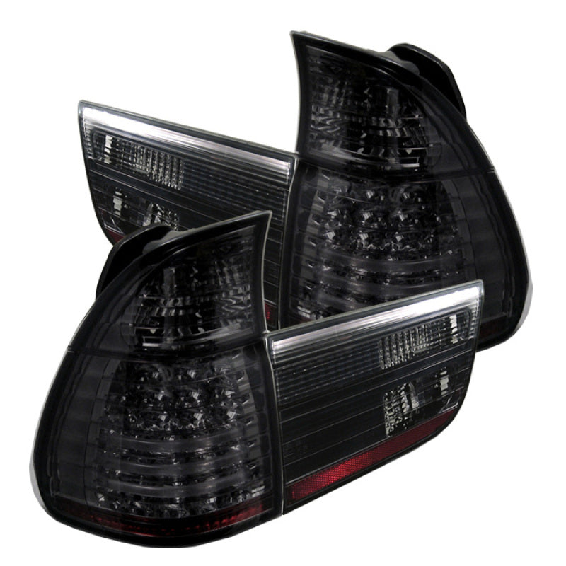 Spyder BMW E53 X5 00-06 4PCS LED Tail Lights Smoke ALT-YD-BE5300-LED-SM Spyder BMW E53 X5 00-06 4PCS LED Tail Lights Smoke ALT-YD-BE5300-LED-SM
