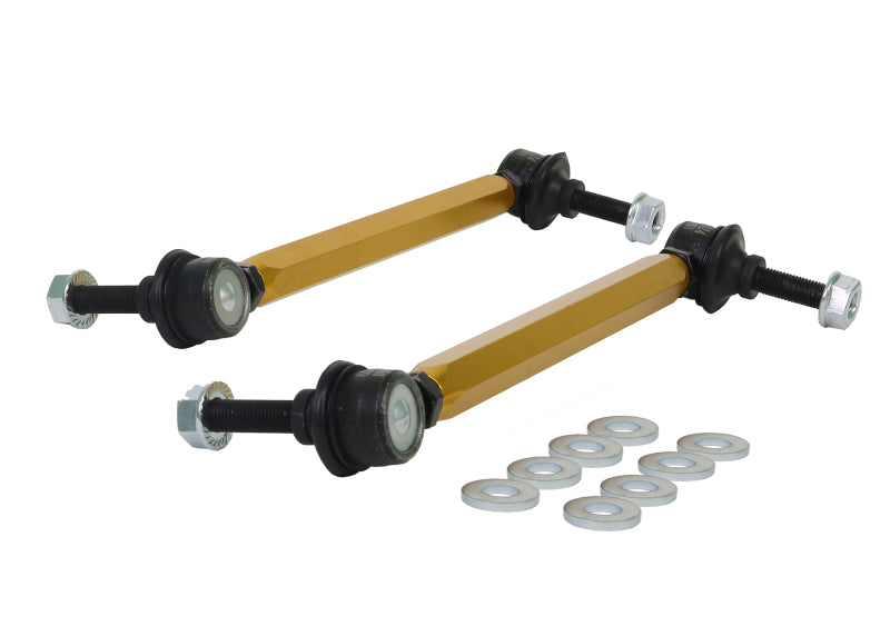 Whiteline Universal Swaybar Link Kit-Heavy Duty Adjustable 10mm Ball/Ball Style Whiteline Universal Swaybar Link Kit-Heavy Duty Adjustable 10mm Ball/Ball Style