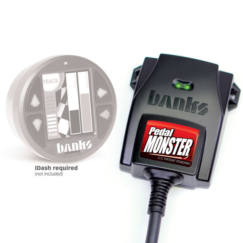 Banks Power Pedal Monster Throttle Sensitivity Booster for Use w/ Exst. iDash - 07.5-19 GM 2500/3500 Banks Power Pedal Monster Throttle Sensitivity Booster for Use w/ Exst. iDash - 07.5-19 GM 2500/3500