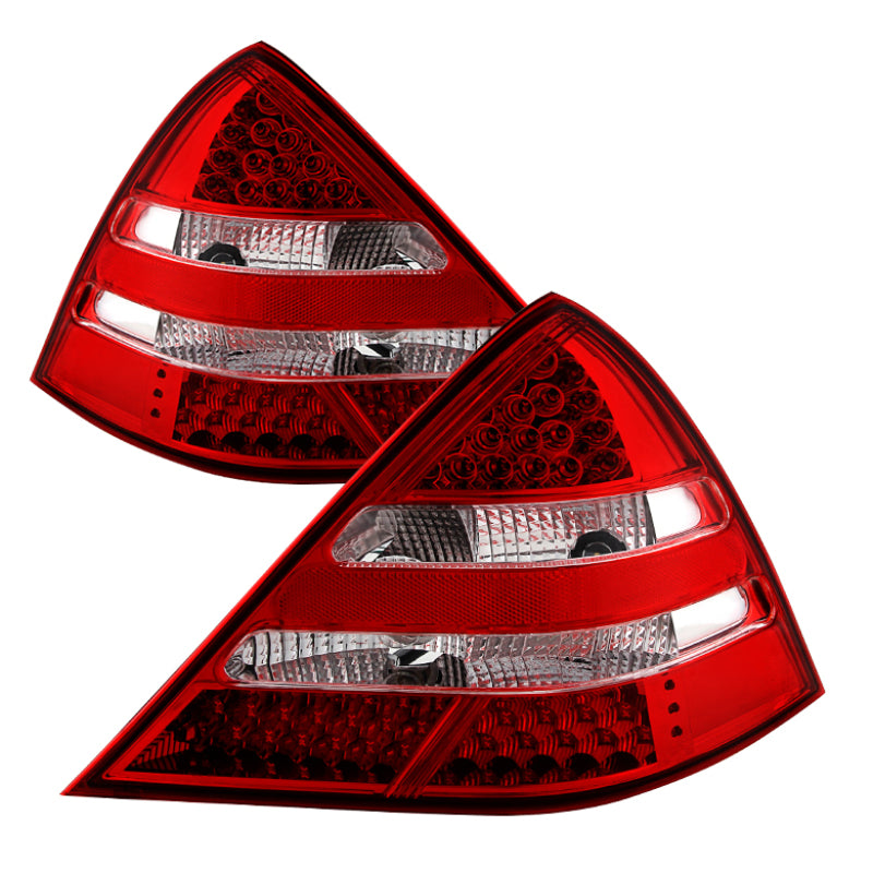 Xtune Mercedes R170 Slk 98-04 LED Tail Lights ( R171 Amg Look ) Red Clear ALT-JH-MBR17098-LED-RC Xtune Mercedes R170 Slk 98-04 LED Tail Lights ( R171 Amg Look ) Red Clear ALT-JH-MBR17098-LED-RC