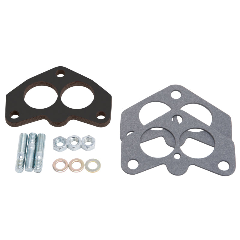 Edelbrock Carb Spacer Kit 3-Bolt 94 Series Carburetor Black Laminate Fiber Edelbrock Carb Spacer Kit 3-Bolt 94 Series Carburetor Black Laminate Fiber