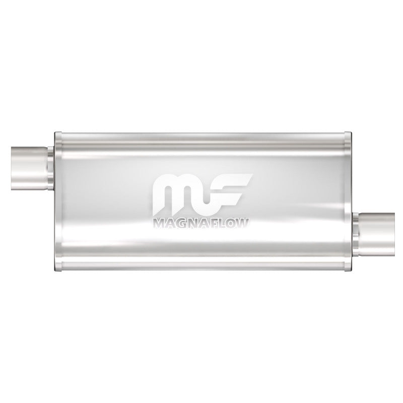 MagnaFlow Muffler Mag SS 5X8 14 3/3 O/O MagnaFlow Muffler Mag SS 5X8 14 3/3 O/O