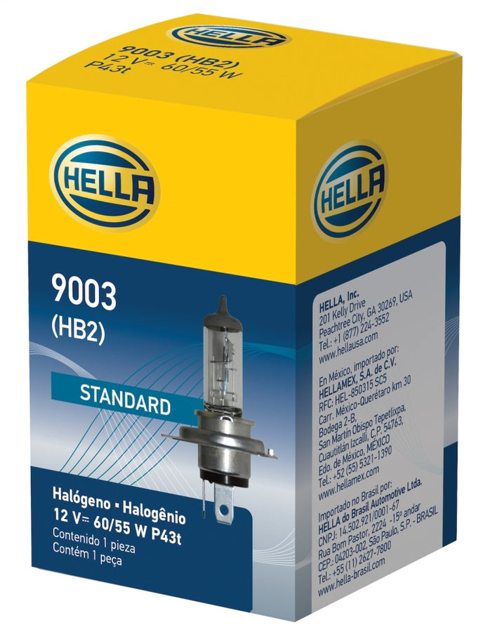 Hella Bulb 9003/Hb2 12V 60/55W P43T T46 Hella Bulb 9003/Hb2 12V 60/55W P43T T46