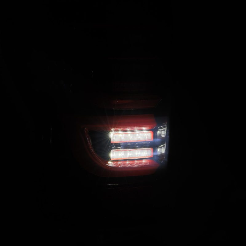 AlphaRex 07-13 Toyota Tundra LUXX-Series LED Tail Lights Black-Red AlphaRex 07-13 Toyota Tundra LUXX-Series LED Tail Lights Black-Red