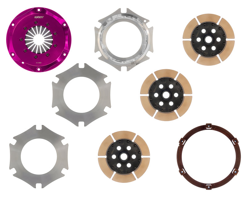 Exedy Universal Builder Series Triple Metallic Clutch Does NOT Incl FW Req. Custom Clutch Actuation Exedy Universal Builder Series Triple Metallic Clutch Does NOT Incl FW Req. Custom Clutch Actuation