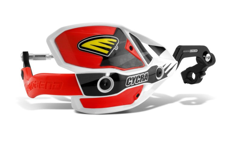 Cycra CRM Ultra 1 1/8 in. Clamp w/White Shield/Red Cover Cycra CRM Ultra 1 1/8 in. Clamp w/White Shield/Red Cover