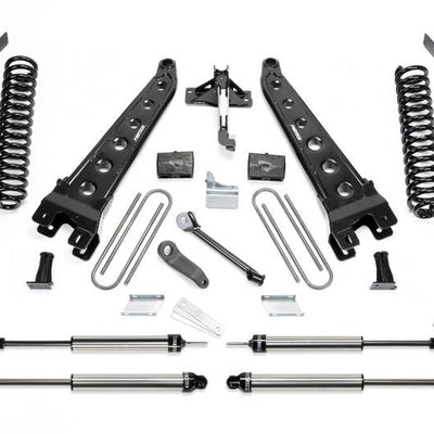 Fabtech 08-16 Ford F250 4WD w/Factory Overload 8in Rad Arm Sys w/Coils & Dlss Shks