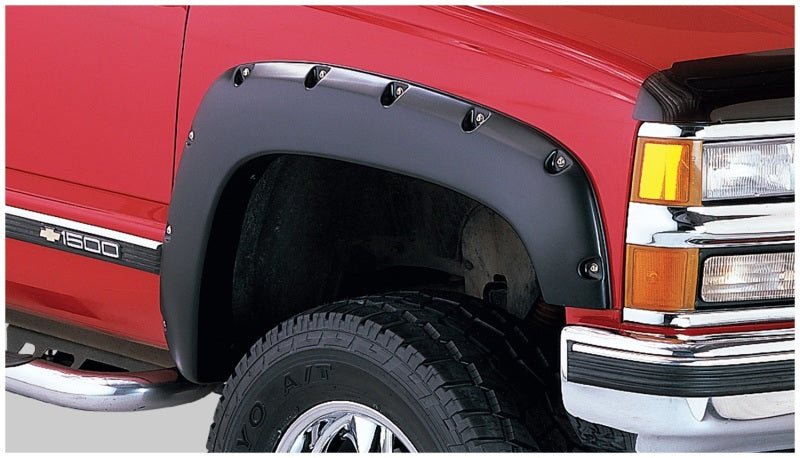 Bushwacker 88-99 Chevy C1500 Pocket Style Flares 4pc - Black Bushwacker 88-99 Chevy C1500 Pocket Style Flares 4pc - Black