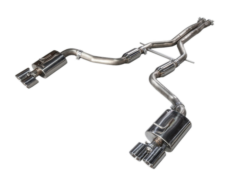 AWE Tuning Porsche Panamera S/4S Touring Edition Exhaust System - Polished Silver Tips AWE Tuning Porsche Panamera S/4S Touring Edition Exhaust System - Polished Silver Tips