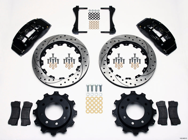 Wilwood TC6R Rear Kit 16.00in Drilled 1999-2010 GM H2 / 2500 4.63 Cntr Wilwood TC6R Rear Kit 16.00in Drilled 1999-2010 GM H2 / 2500 4.63 Cntr