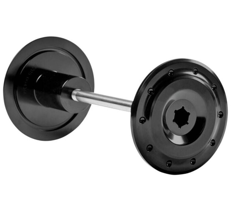 Roland Sands Design BMW Radial Axle Plugs - Black Ano Roland Sands Design BMW Radial Axle Plugs - Black Ano