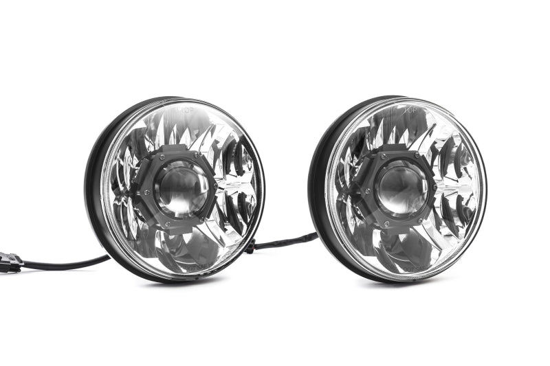 KC HiLiTES 07-18 Jeep JK (Not for Rubicon/Sahara) 7in. Gravity LED Pro DOT Headlight (Pair Pack Sys) KC HiLiTES 07-18 Jeep JK (Not for Rubicon/Sahara) 7in. Gravity LED Pro DOT Headlight (Pair Pack Sys)