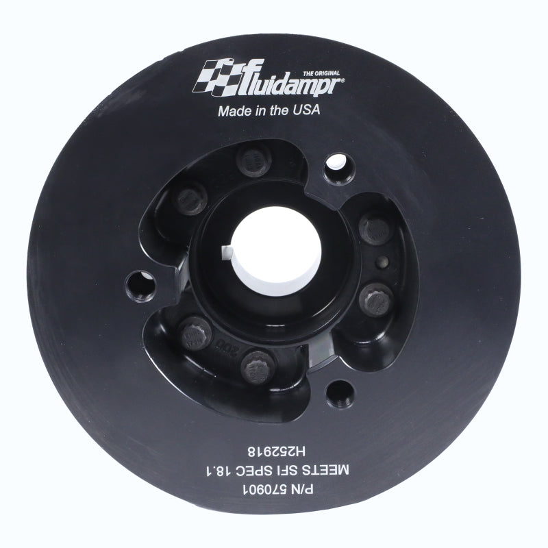 Fluidampr 09-21 Nissan GT-R R35 VR38DETT Steel Internally Balanced Damper Fluidampr 09-21 Nissan GT-R R35 VR38DETT Steel Internally Balanced Damper